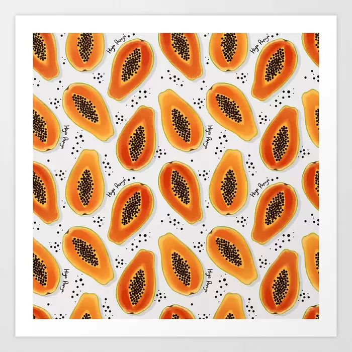 Haya Papaya Pattern