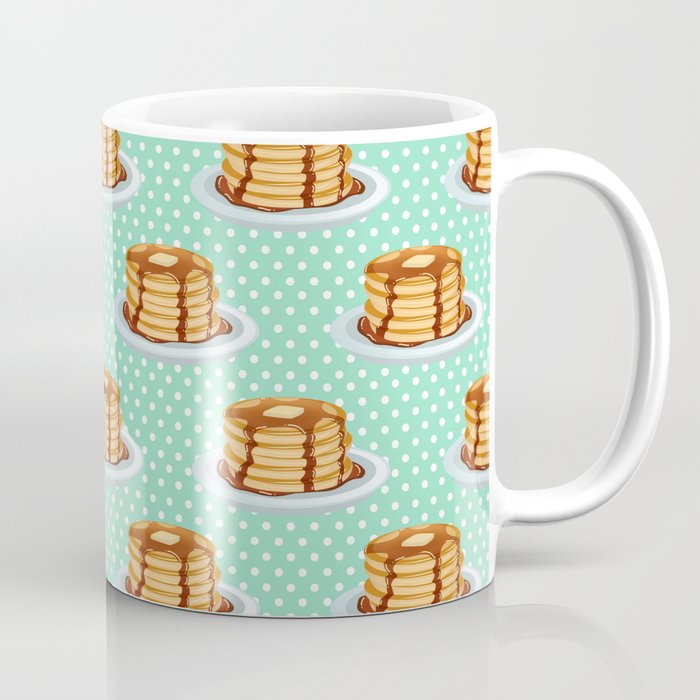 Pancakes & Polkadots Pattern 11 oz. Coffee Mug