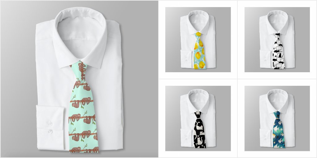 Quirky and fun tie ideas