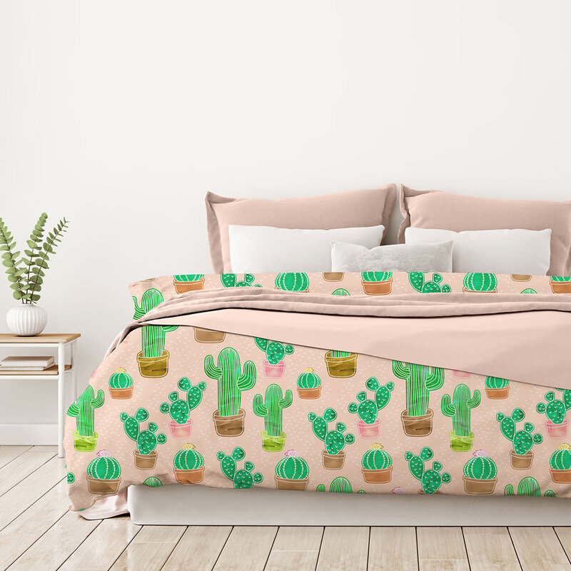Cactus Pattern Duvet Cover